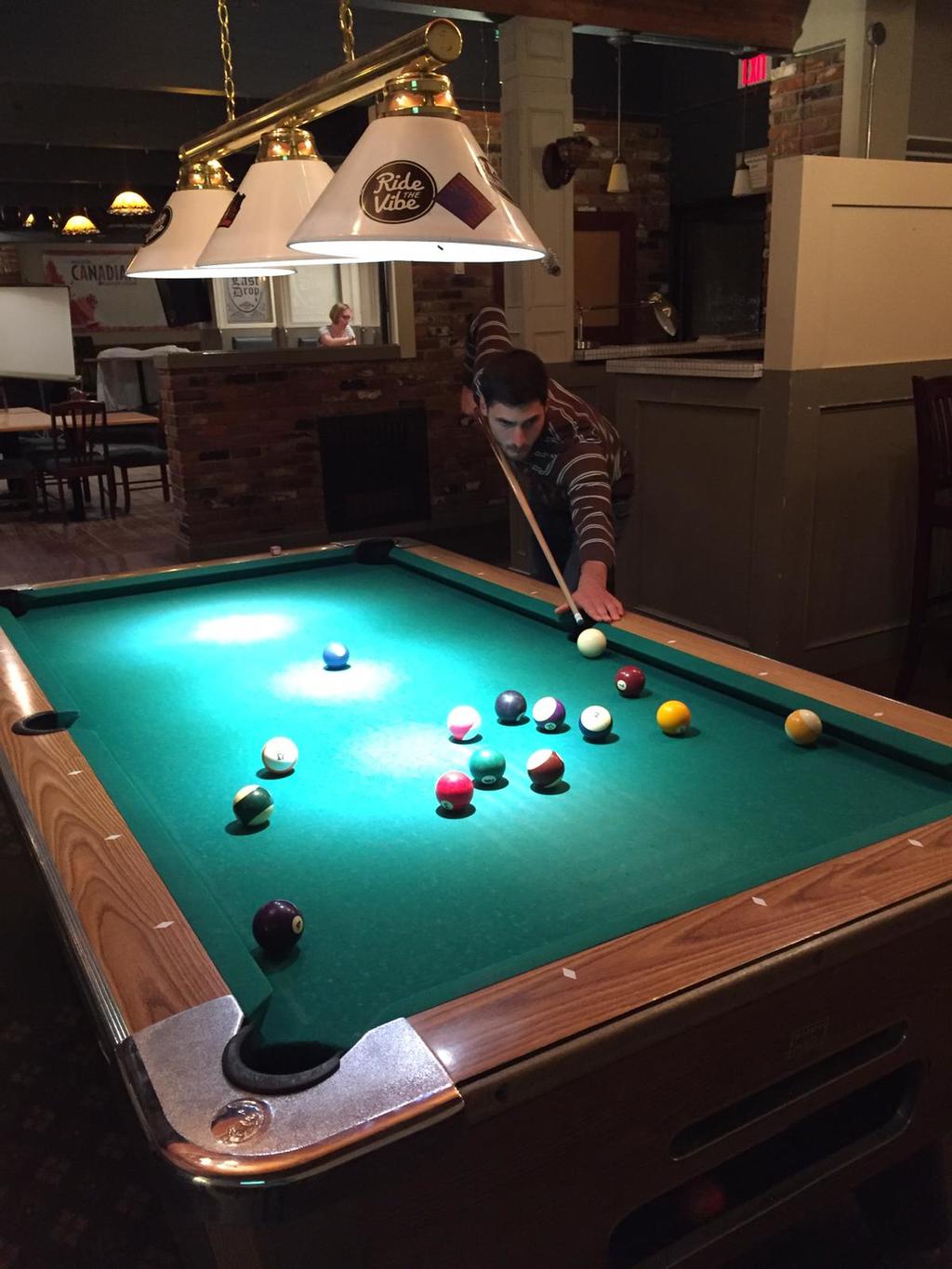 BIlliard im Pub The Last Drop